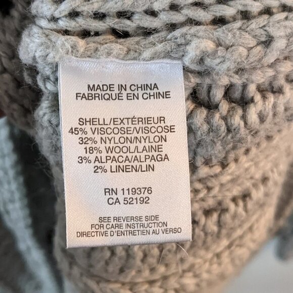 Helmut Lang | Inherent Texture Sweater In Light Grey - Picture 7 of 9